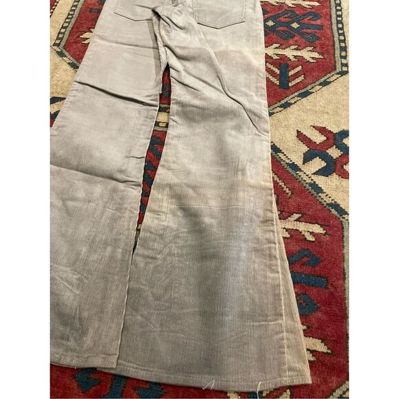 NWT NOS Levi’s Corduroy Big Bell Bottom Pants Jeans Gray 784-1555 26 X 29 80s - Picture 8 of 15